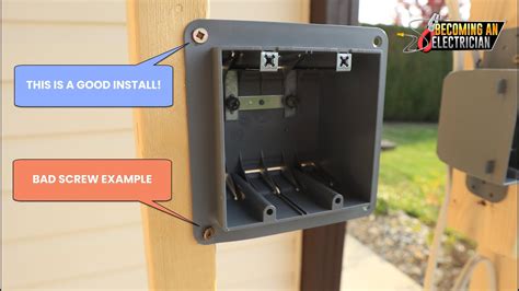 how to gangable metal box|double gang electrical box installation.